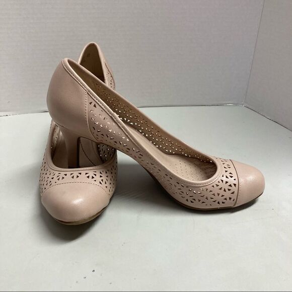 LIFE STRIDE Soft System Women’s Heels Tan Size 8.5 M 3” heel - Picture 11 of 12
